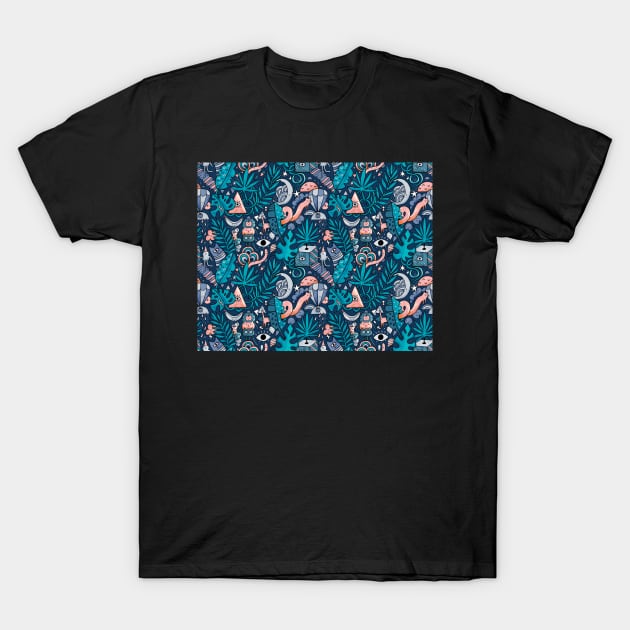 Surrealism and cats T-Shirt by kostolom3000